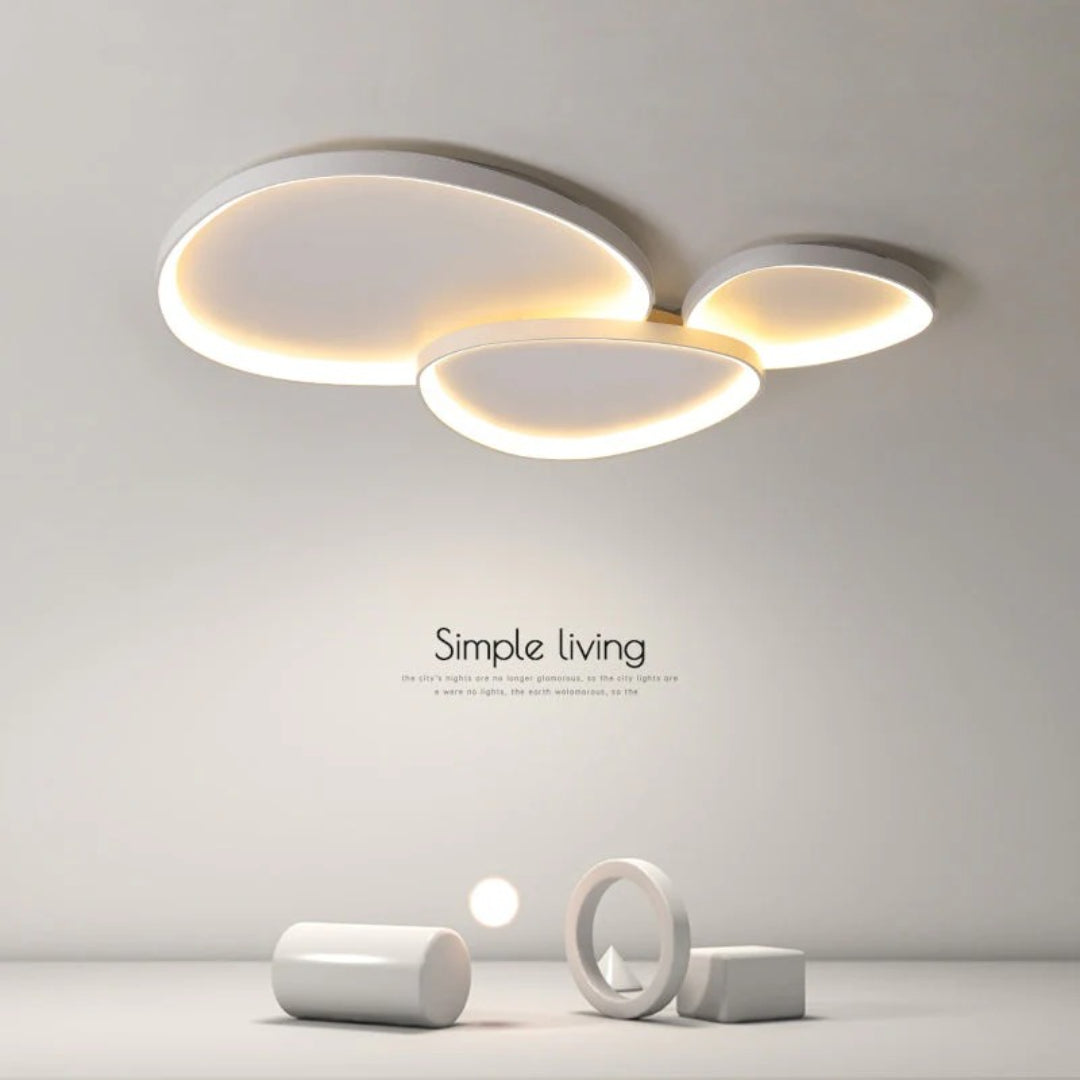 Minimalist Oval LED Ceiling Light