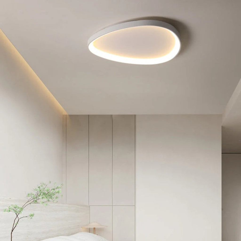 Minimalist Oval LED Ceiling Light