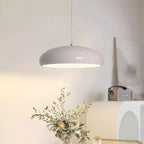 Contemporary Dome-Shaped Metal Pendant Light