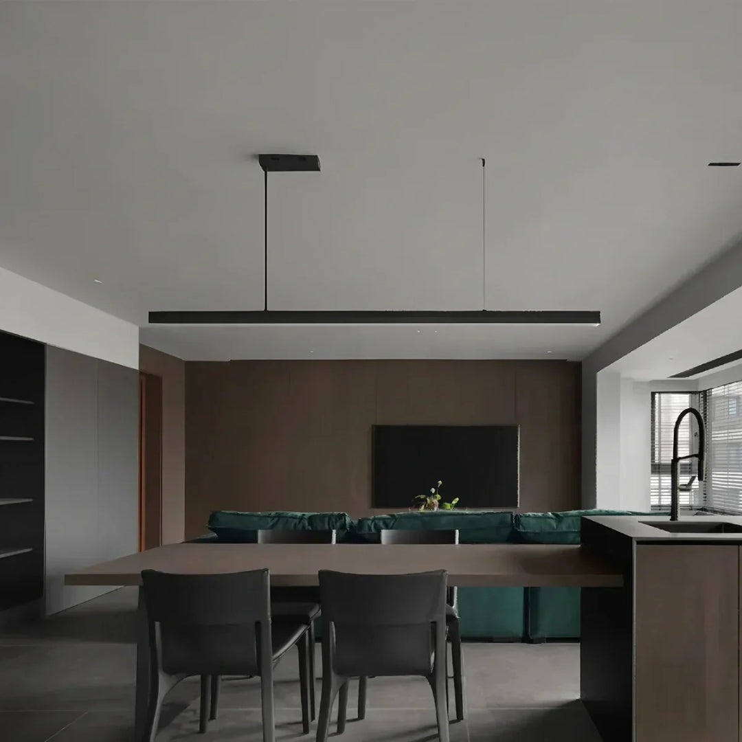 Minimalist Linear LED Pendant Light