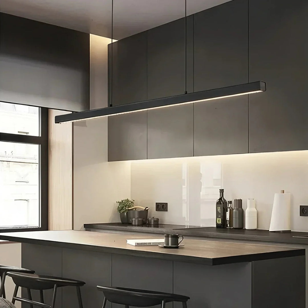 Minimalist Linear LED Pendant Light