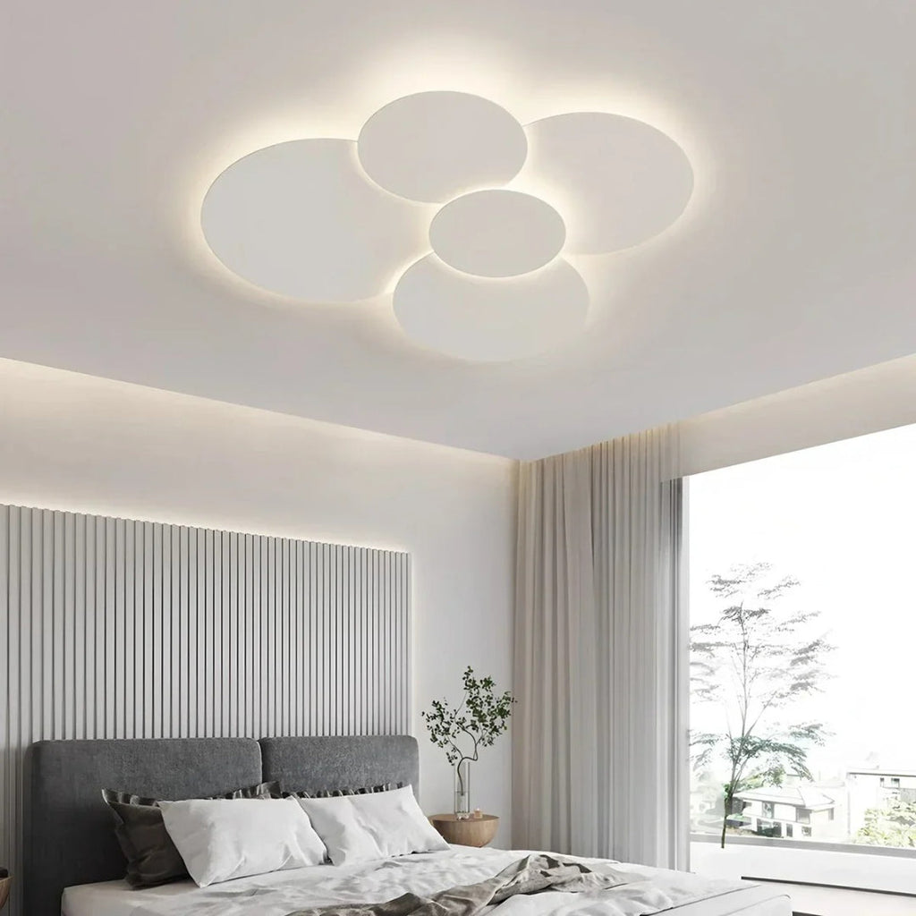 Contemporary Multi Disc LED Ceiling Light