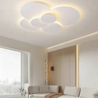 Contemporary Multi Disc LED Ceiling Light