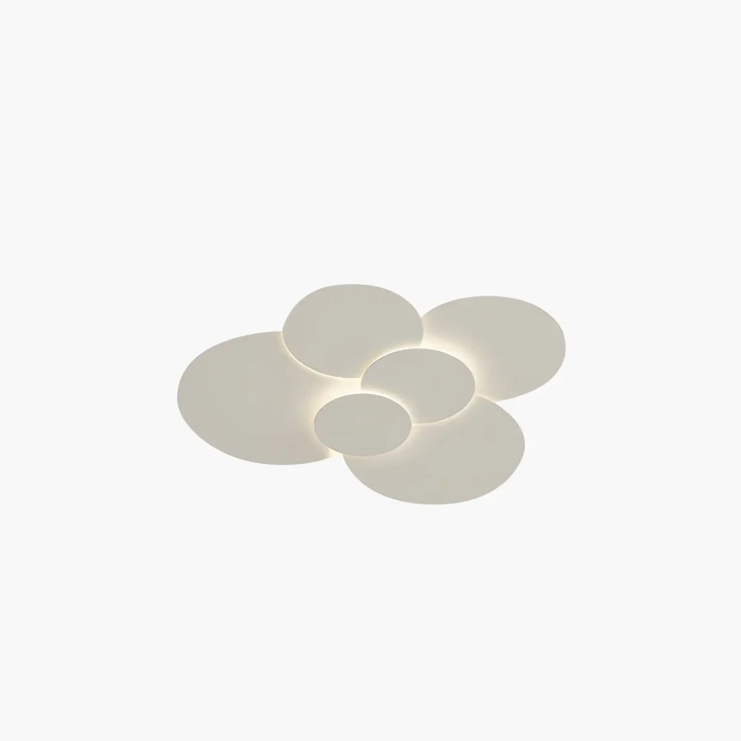 Contemporary Multi Disc LED Ceiling Light