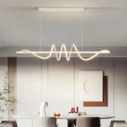Modern Wavy LED Pendant Light