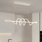 Modern Wavy LED Pendant Light