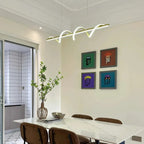Modern Wavy LED Pendant Light