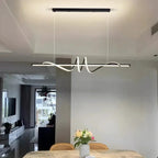 Modern Wavy LED Pendant Light