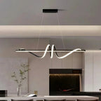 Modern Wavy LED Pendant Light