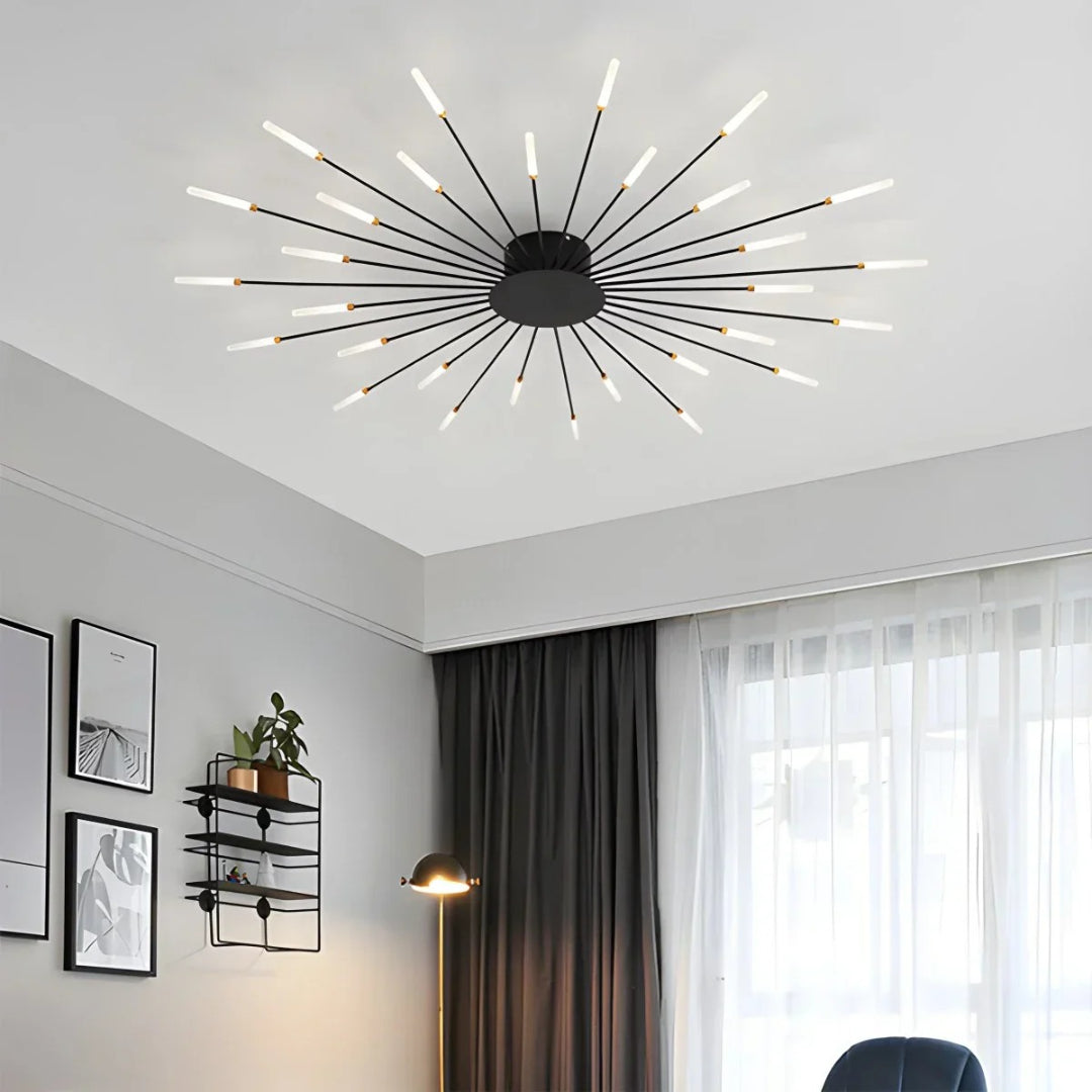 Modern LED Starburst Ceiling Light