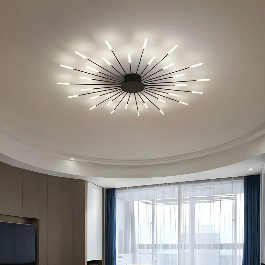 Modern LED Starburst Ceiling Light