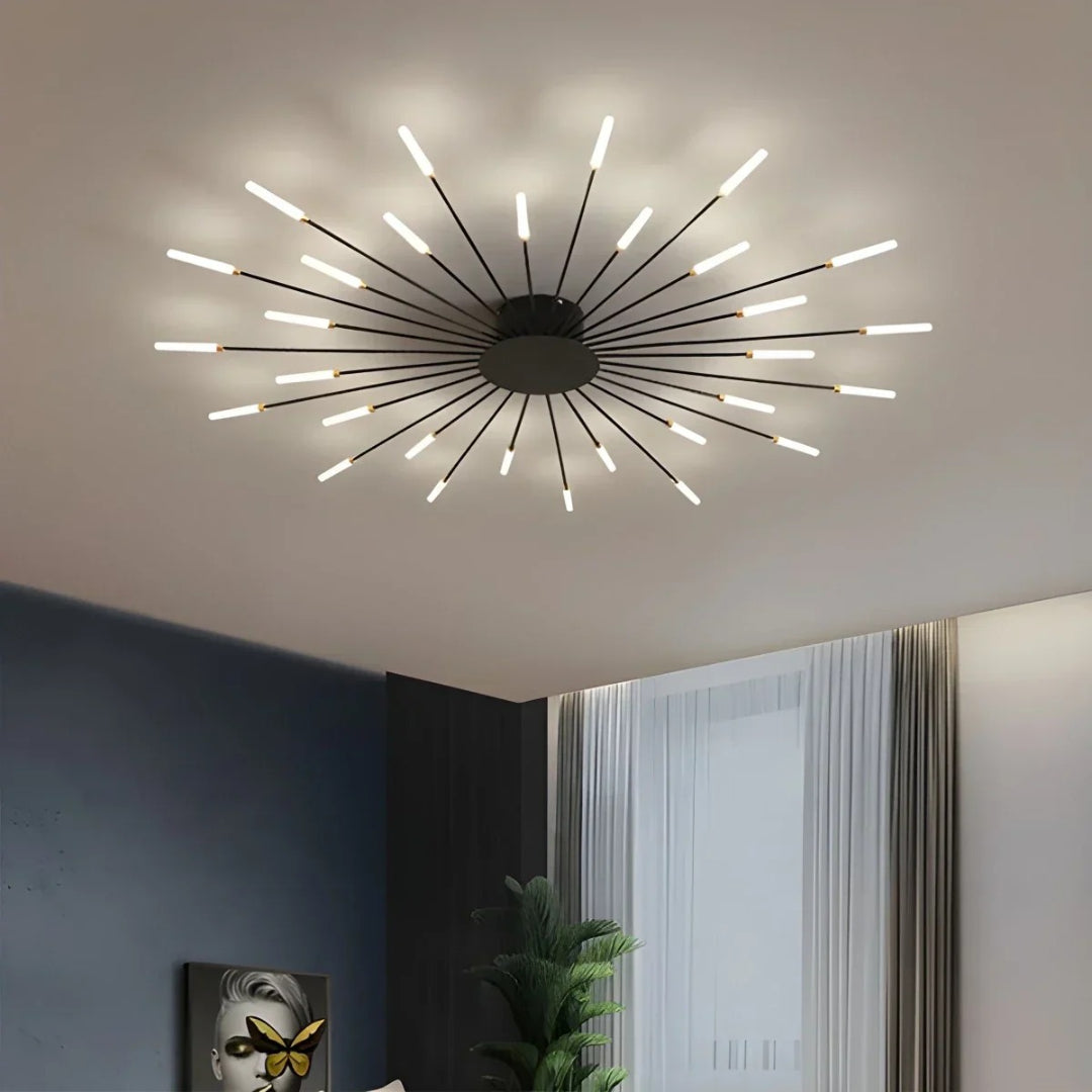 Modern LED Starburst Ceiling Light