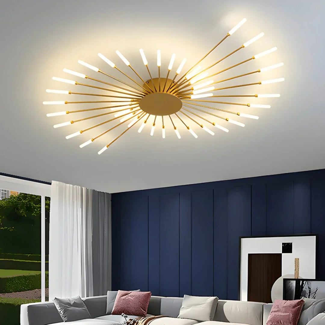 Modern LED Starburst Ceiling Light