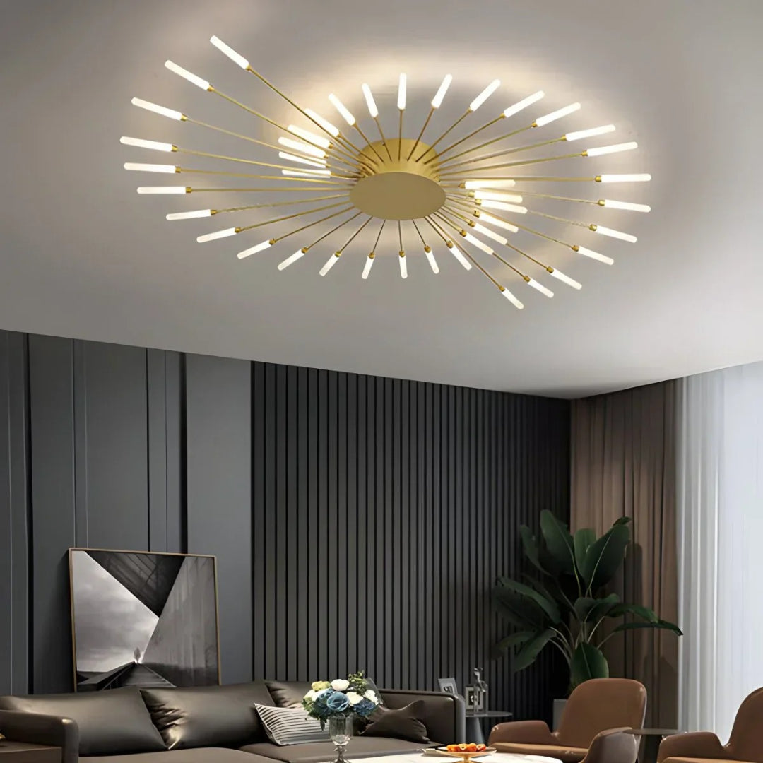 Modern LED Starburst Ceiling Light