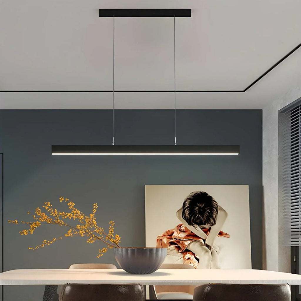 Minimalist Linear LED Pendant Light