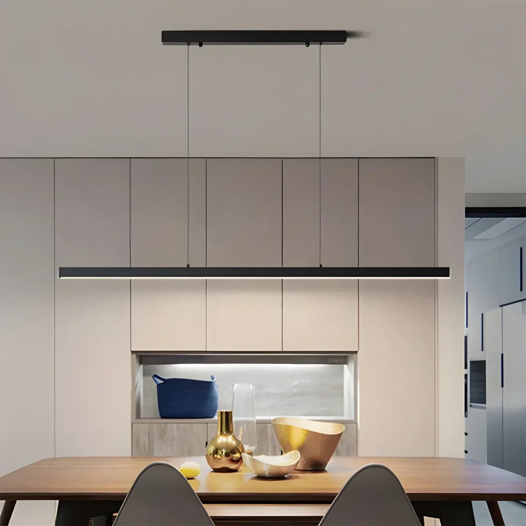Minimalist Linear LED Pendant Light