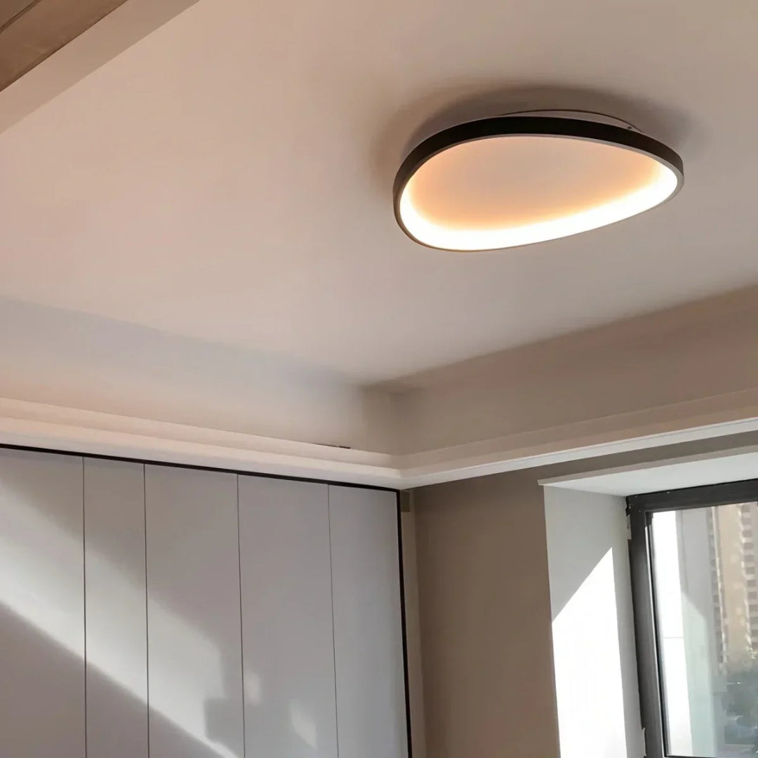 Minimalist Oval LED Ceiling Light