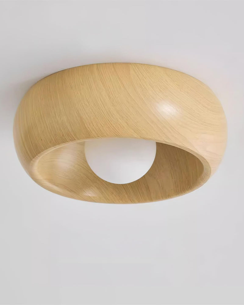 LED Ceiling Wall Light Metal and Glass | Modern Minimalist Style | Integrated 3000K Backlit Ambient Illumination