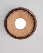 LED Ceiling Wall Light Metal and Glass | Modern Minimalist Style | Integrated 3000K Backlit Ambient Illumination