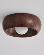 LED Ceiling Wall Light Metal and Glass | Modern Minimalist Style | Integrated 3000K Backlit Ambient Illumination