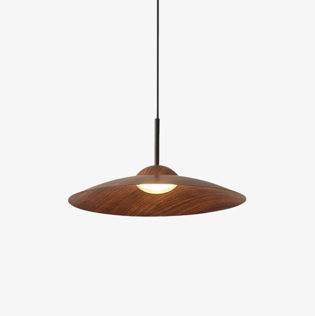Japandi Wooden Pendant Light