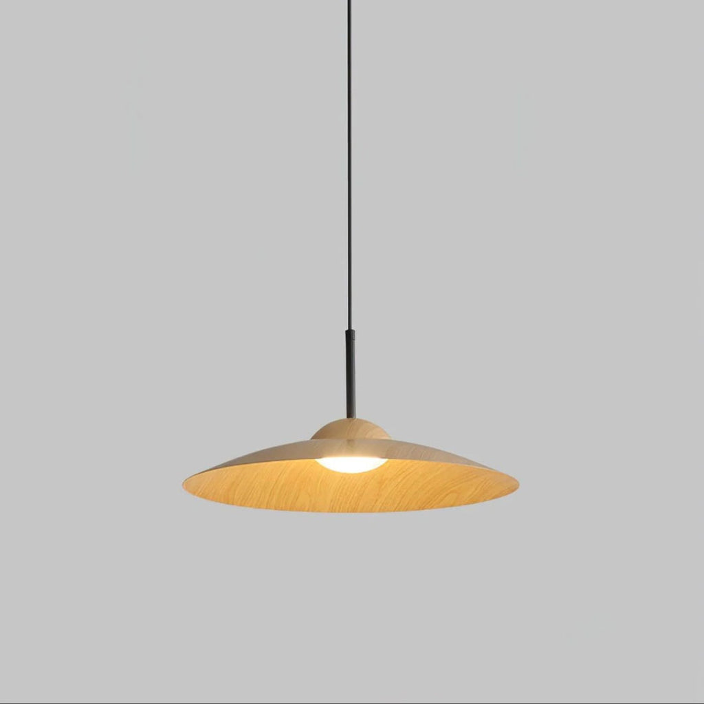 Japandi Wooden Pendant Light