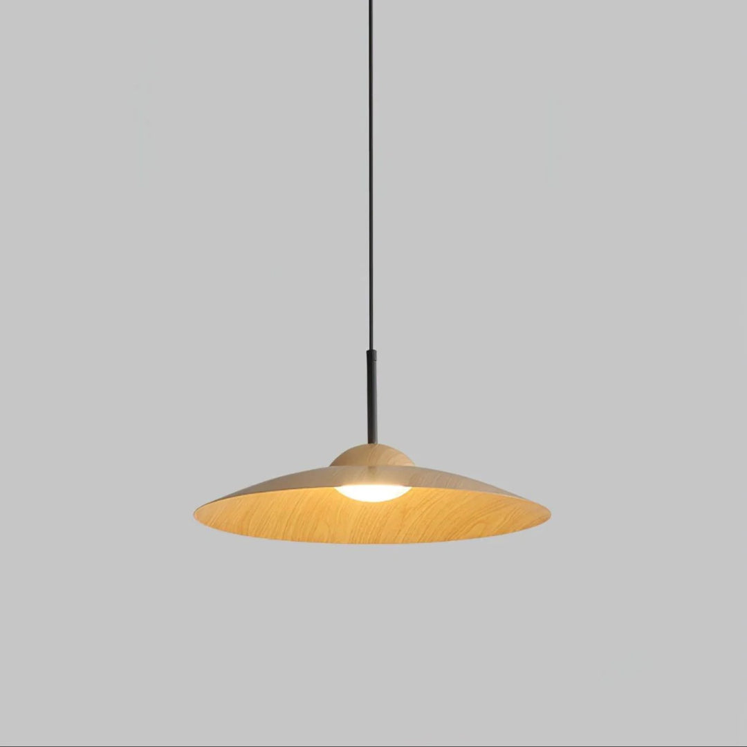 Japandi Wooden Pendant Light