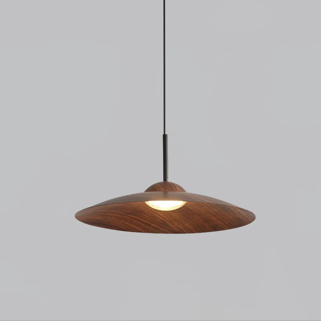 Japandi Wooden Pendant Light