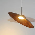 Japandi Wooden Pendant Light
