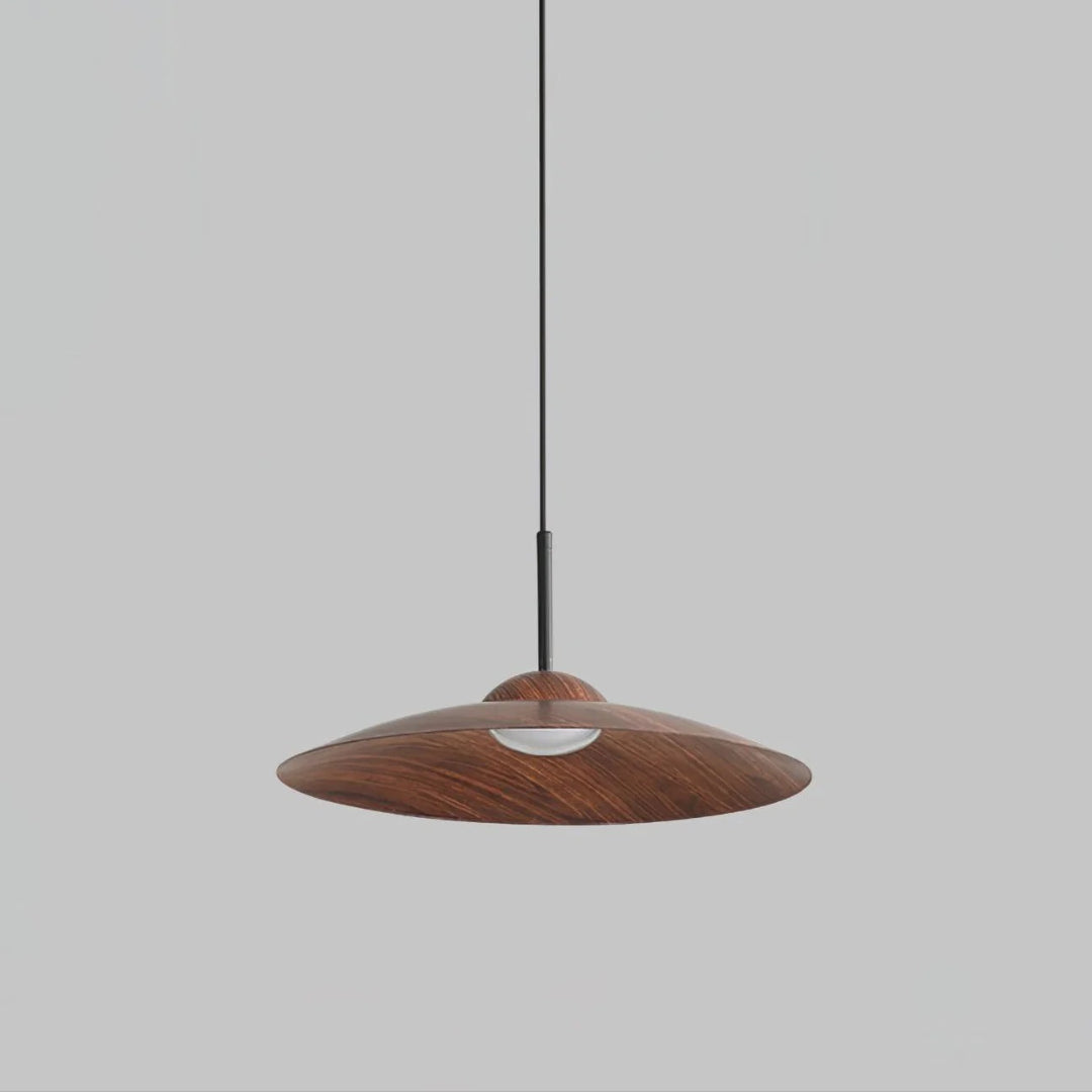 Japandi Wooden Pendant Light