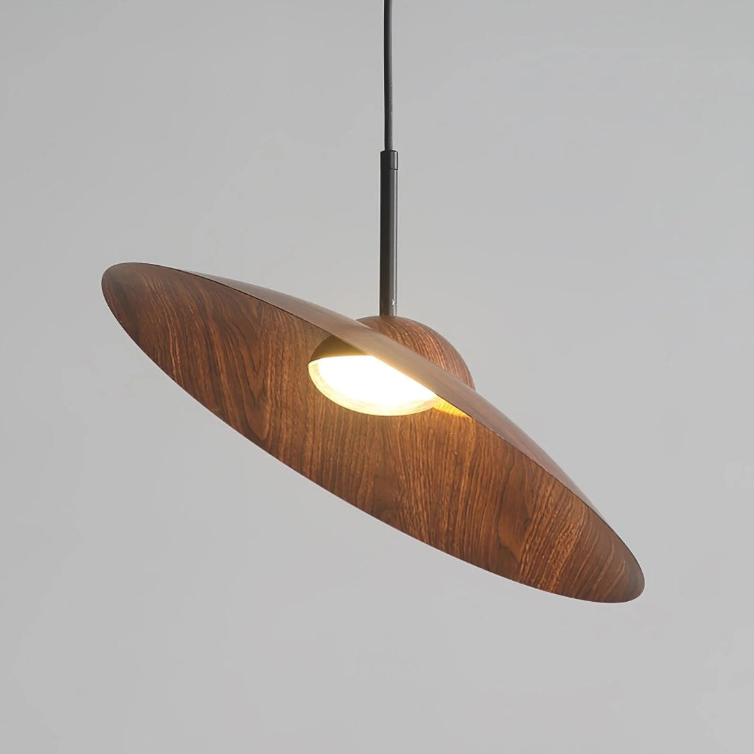 Japandi Wooden Pendant Light