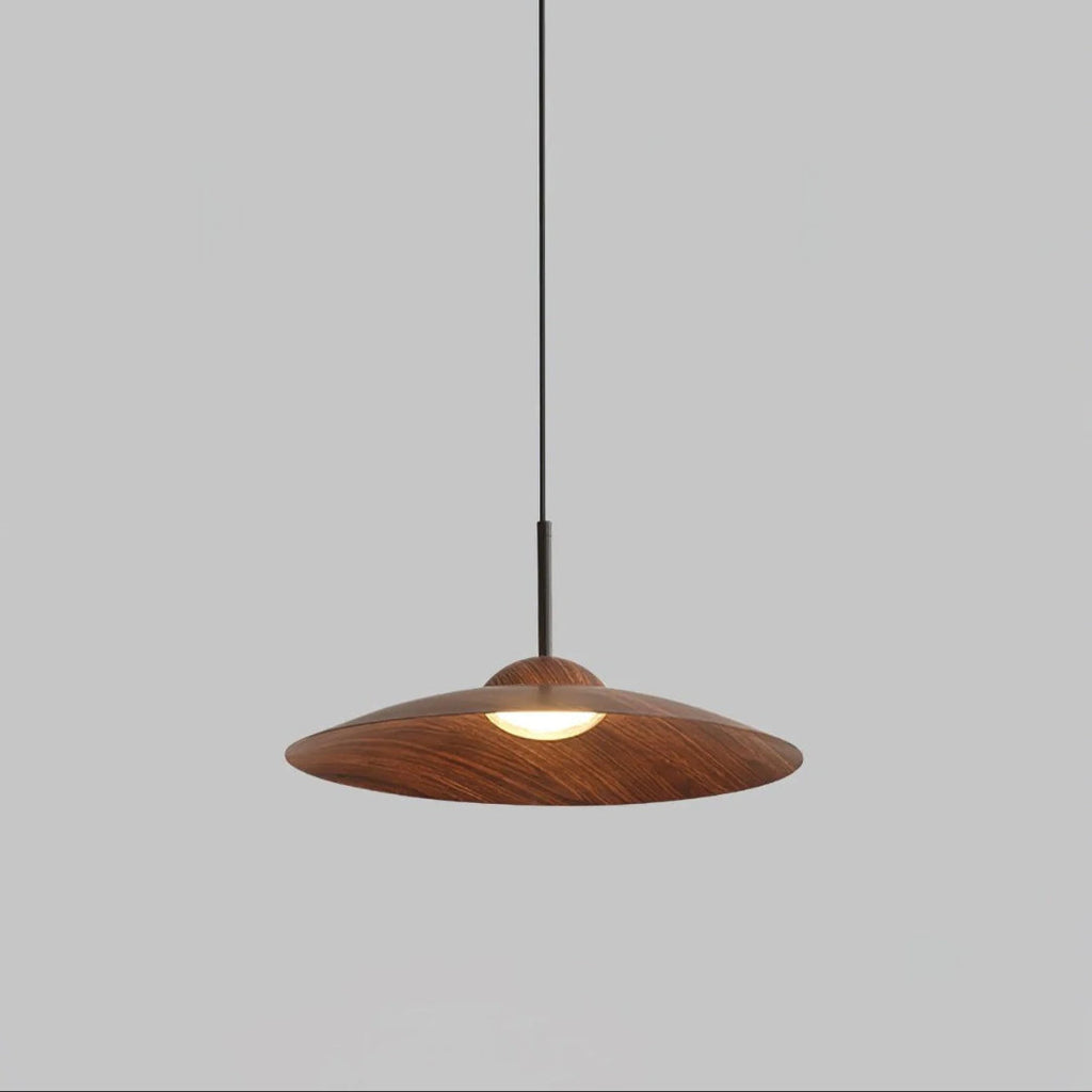 Japandi Wooden Pendant Light
