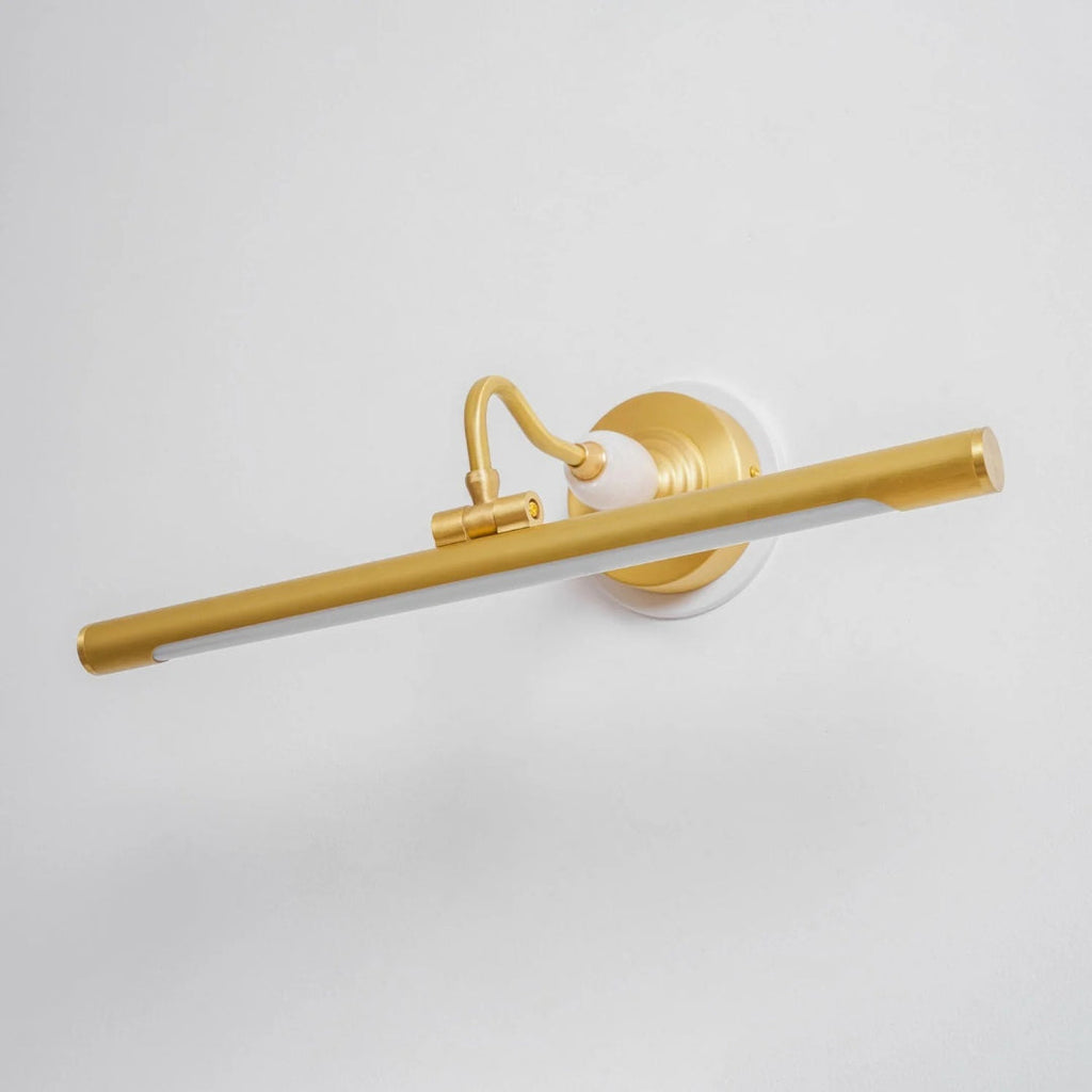 Linear Brass Wall Light