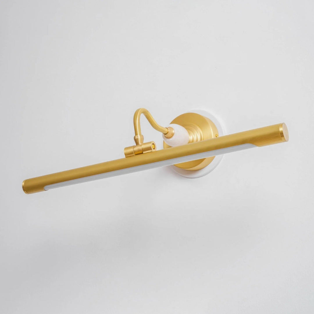 Linear Brass Wall Light