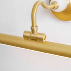 Linear Brass Wall Light