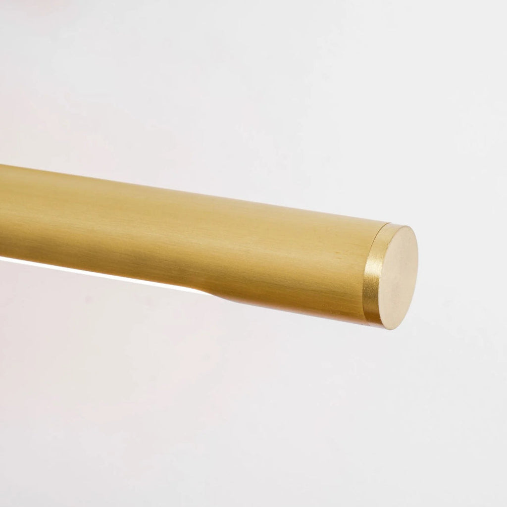 Linear Brass Wall Light