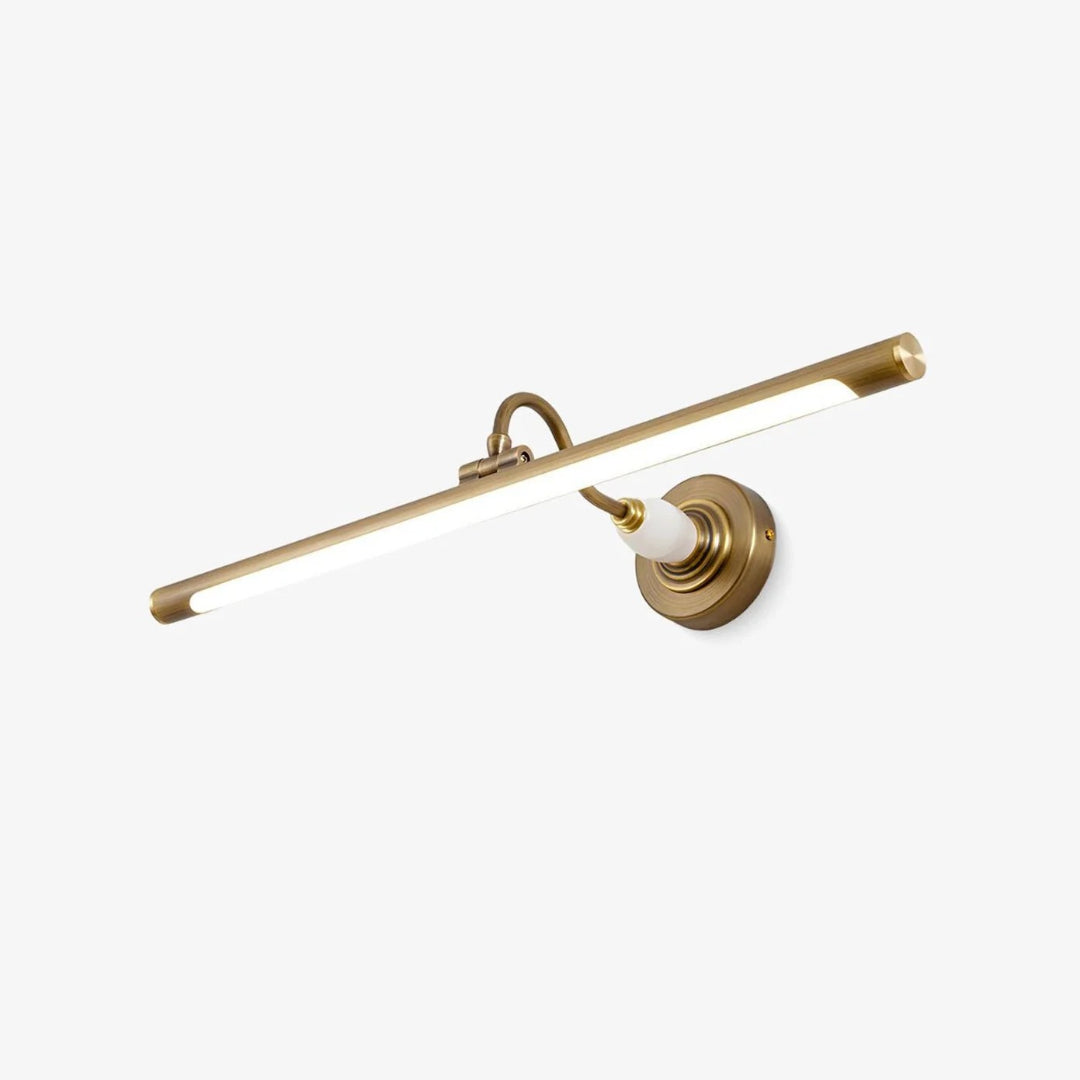 Linear Brass Wall Light