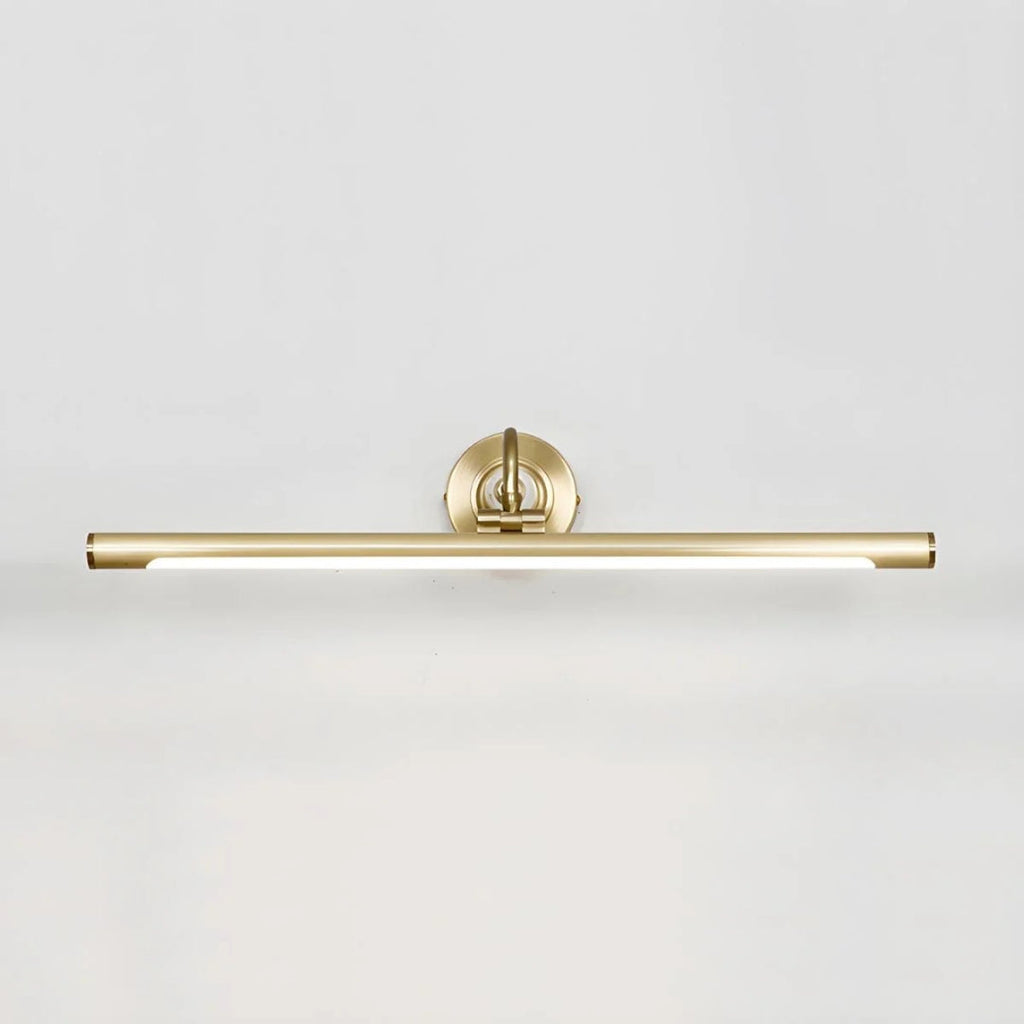 Linear Brass Wall Light