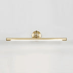 Linear Brass Wall Light