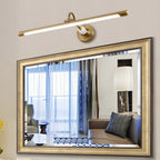 Linear Brass Wall Light