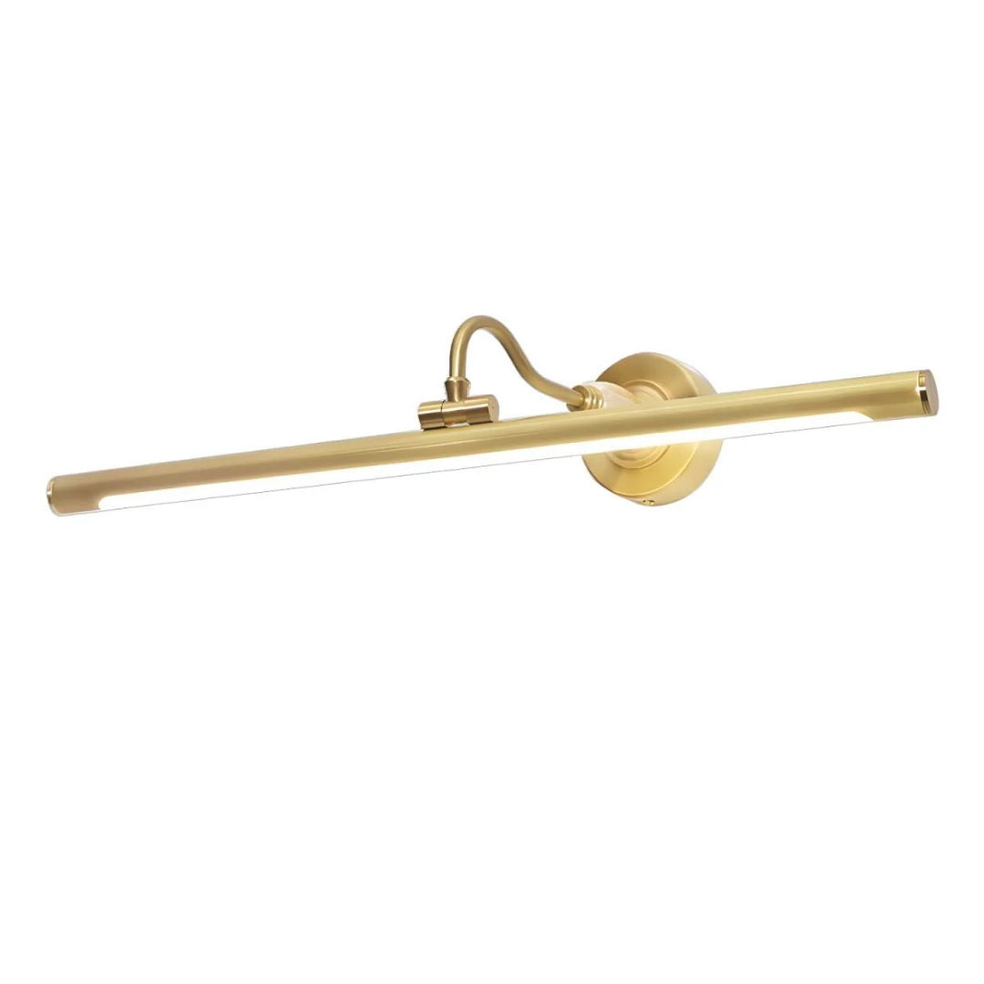 Linear Brass Wall Light