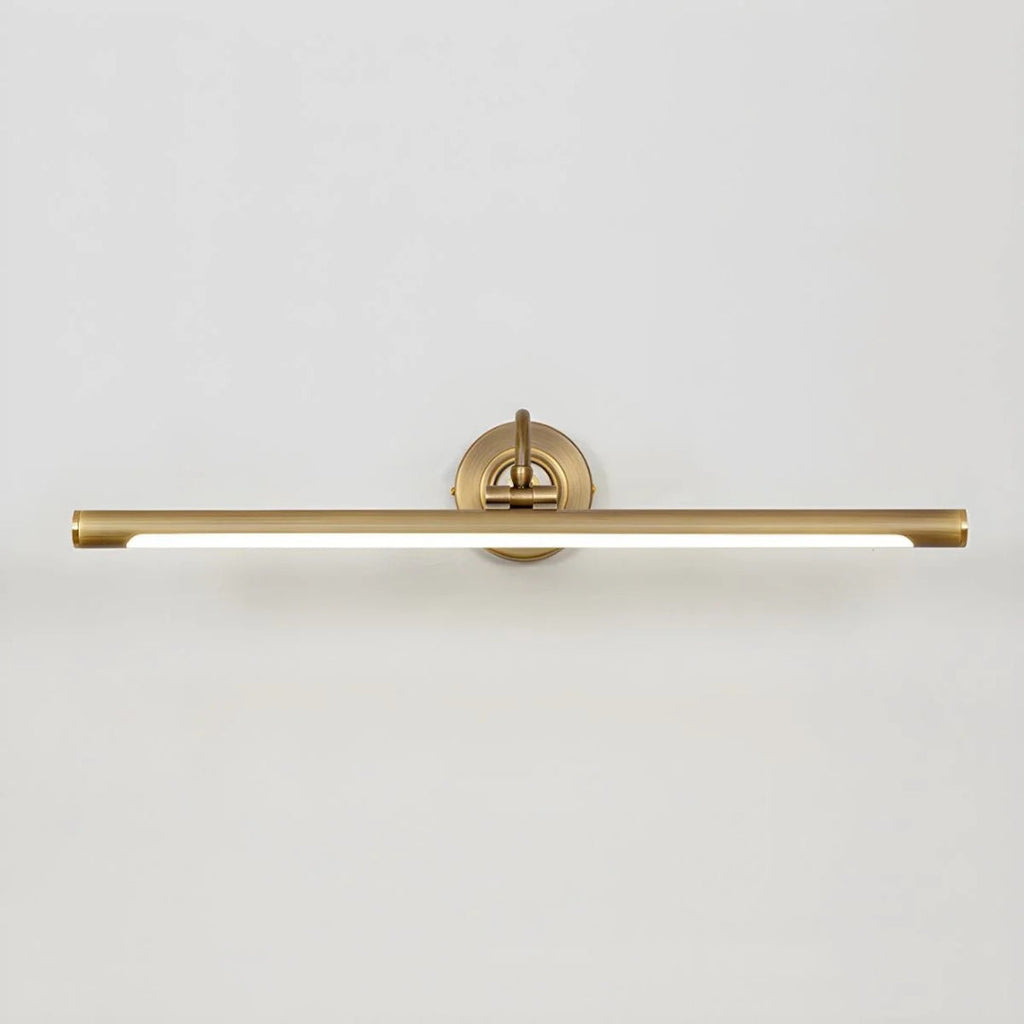 Linear Brass Wall Light