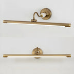 Linear Brass Wall Light
