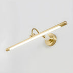 Linear Brass Wall Light