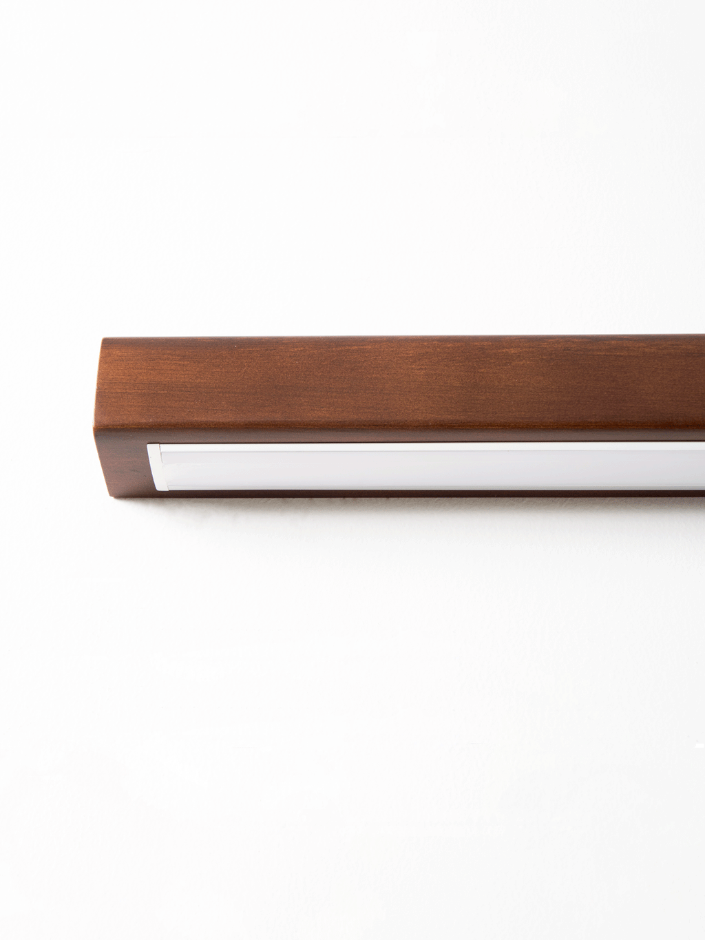 Lustra Applique Murale Linéaire Bois et LED Design Minimaliste - Neutralighting