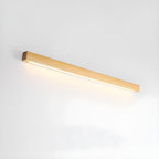 Lustra Applique Murale Linéaire Bois et LED Design Minimaliste - Neutralighting