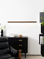 Lustra Applique Murale Linéaire Bois et LED Design Minimaliste - Neutralighting