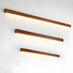 Lustra Applique Murale Linéaire Bois et LED Design Minimaliste - Neutralighting