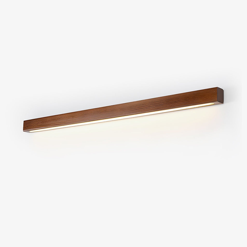 Lustra Applique Murale Linéaire Bois et LED Design Minimaliste - Neutralighting