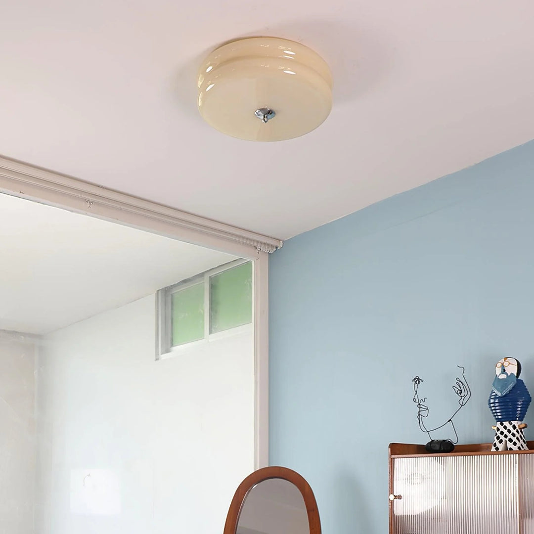 Art Deco Glass Ceiling Light